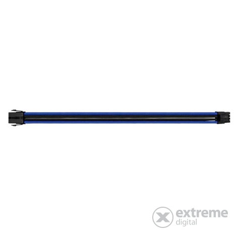 Thermaltake TtMod Sleeve Cable Verlängerung 30cm, schwarz/blau
