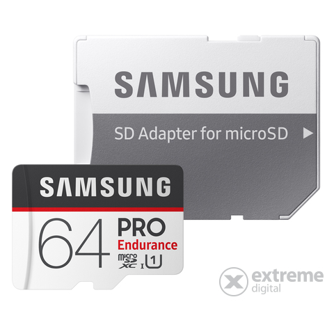 Samsung MicroSD memóriakártya, 64GB, Class10 (MB-MJ64GA/EU)