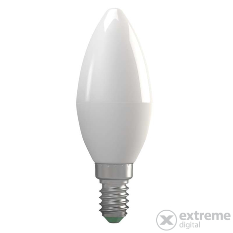 Emos ZL4102 LED lámpa (E14, gyertya, 500Lm, 3000K, 6W, meleg fehér)