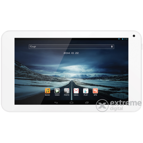 WayteQ xTAB-7Q GPS tablet, fehér (Android) + gyári tok