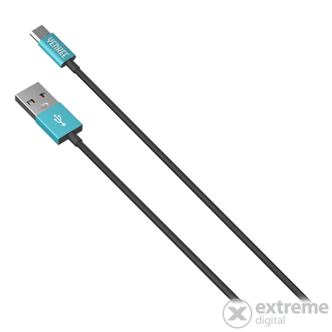 Yenkee YCU 221 BBE USB/micro USB kábel, 1m, kék