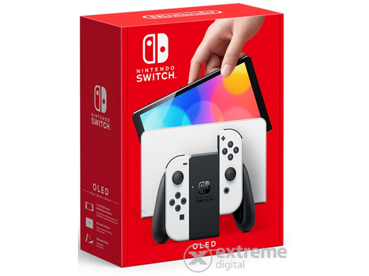 Nintendo Switch OLED modell játékkonzol, fehér  