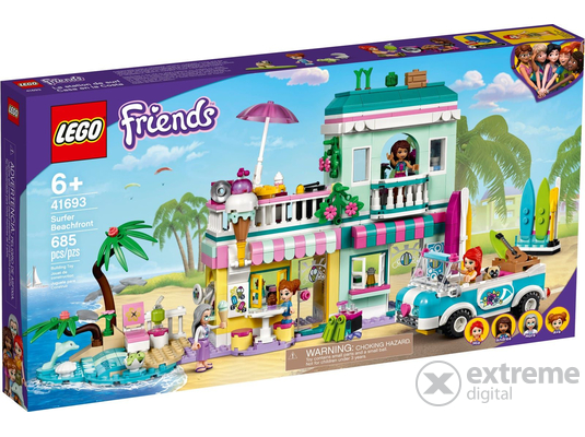 LEGO® Friends 41693 Tengerparti házak szörfösöknek