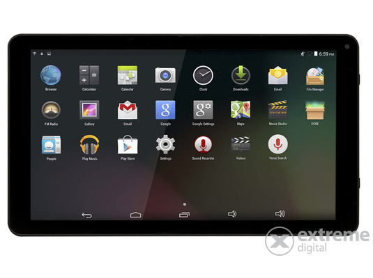 Denver TAQ-10253 1GB/16GB WiFi tablet, fekete (Android)
