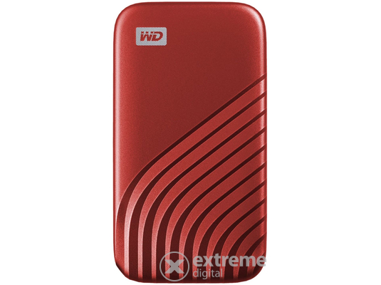 Külső SSD WD My Passport™ 1 TB, USB 3.2 Gen2 Type-C / A, NVMe, piros