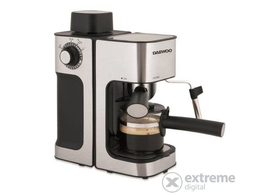 Daewoo DES-485 presszó kávéfőző, inox