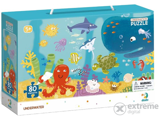 Dodo óceán világa puzzle, 80 darabos