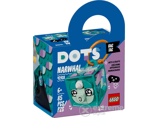 LEGO® DOTs™ 41928 Narválos táskadísz