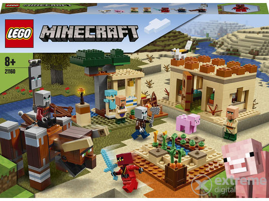 LEGO® Minecraft™ 21160 A falusi rajtaütés