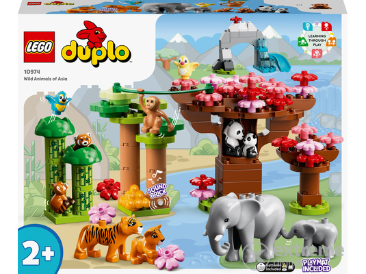LEGO® DUPLO® Town 10974 Ázsia vadállatai