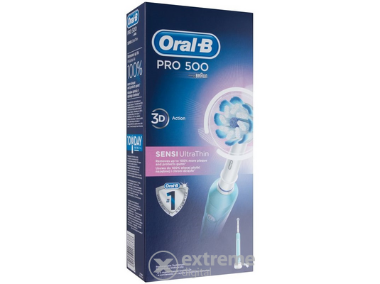 Oral-B Pro 500 elektromos fogkefe sensitive fejjel