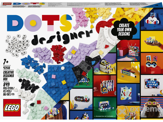 LEGO® DOTS 41938 Kreatív tervezőkészlet