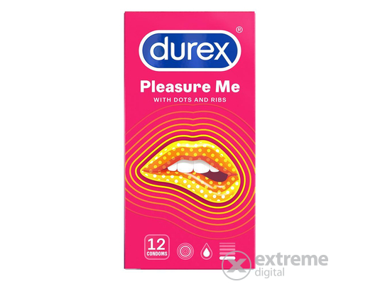 Durex Emoji Pleasure Me óvszer, 12 db