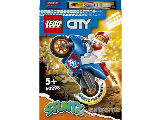 LEGO® City Stuntz 60298 Rocket kaszkadőr motorkerékpár