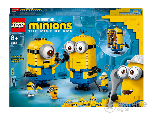 LEGO® Minions 75551 Kocka minyonok és barlangjuk