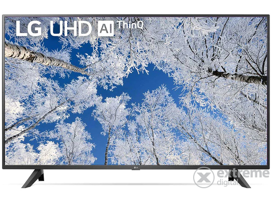 LG 43UQ70003LB smart tv, LED, LCD 4K TV, Ultra HD TV, uhd TV, HDR, webOS ThinQ AI okos tv, 108 cm