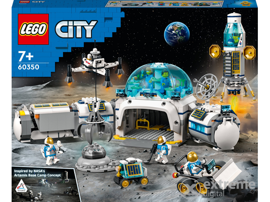 LEGO® City Space 60350 Kutatóbázis a Holdon