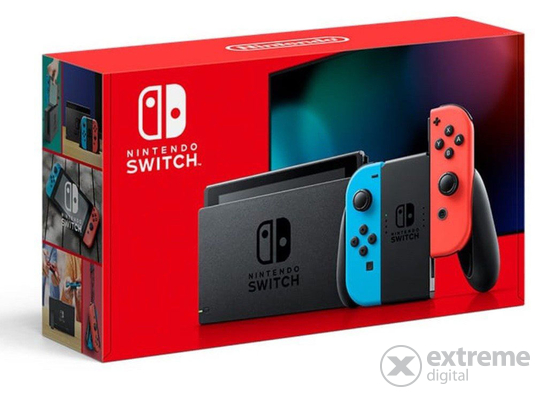 Nintendo Switch konzol, piros-kék
