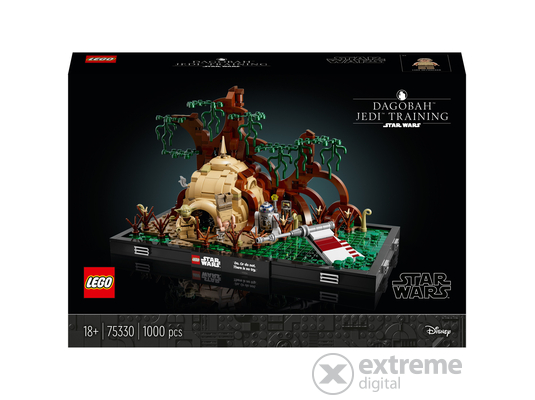 LEGO® Star Wars™ 75330 Jedi™ kiképzés a Dagobah™ bolygón dioráma