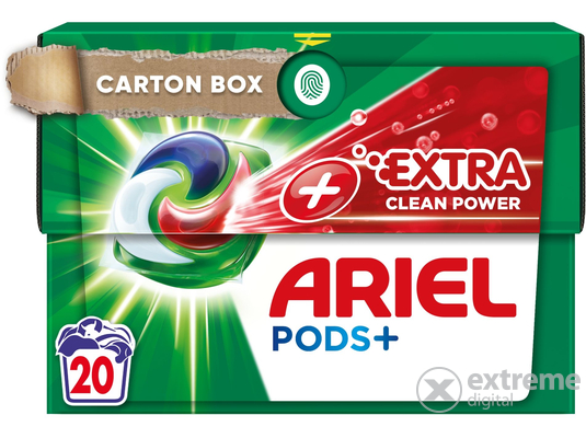 Ariel All-in-1 PODS mosókapszula, 20 mosás, +Extra Clean Power