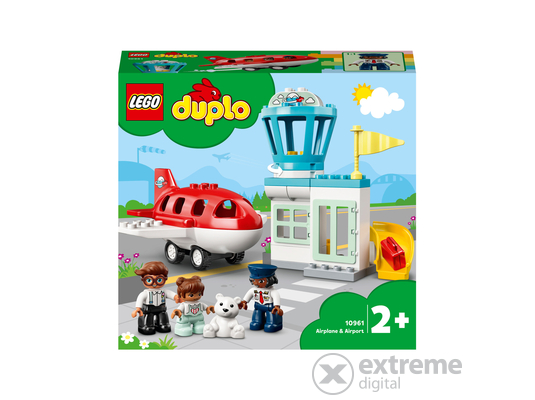 LEGO® DUPLO Town 10961 Repülőgép és repülőtér