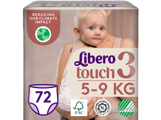 Libero Touch bugyipelenka, méret: 3, 5-9 kg, 72db
