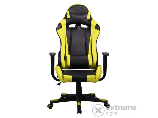 Iris GCH201BC fekete és citromsárga gamer szék