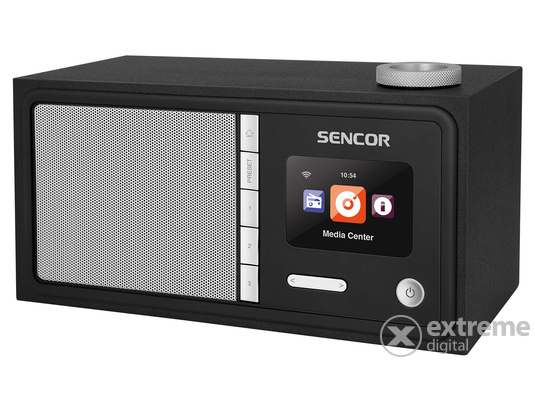 Sencor SIR 5000WDB Digitális rádió DAB+/Internet Radio/FM, fekete