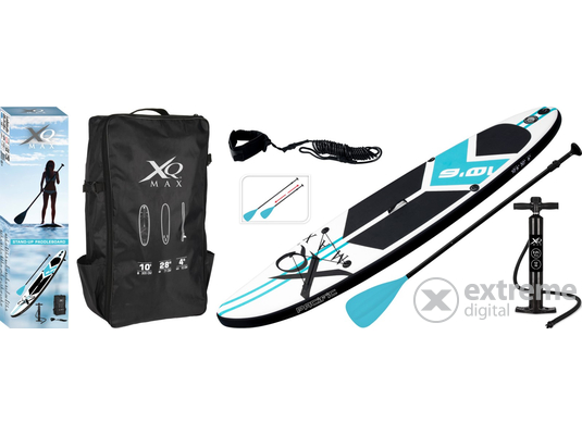 XQMAX SUP felfújható állószörf kék színben, 320x76x15cm