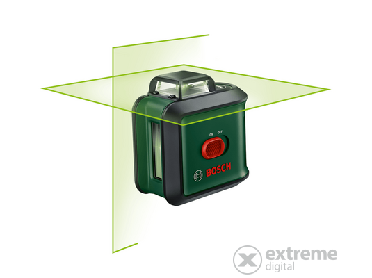 Bosch UniversalLevel 360 keresztvonalas zöld szintezőlézer